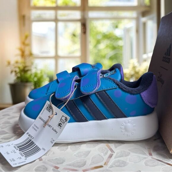 Adidas Disney Parks Monsters Inc Sulley Grand Court 2.0 Supportive Sneaker - Picture 4 of 13
